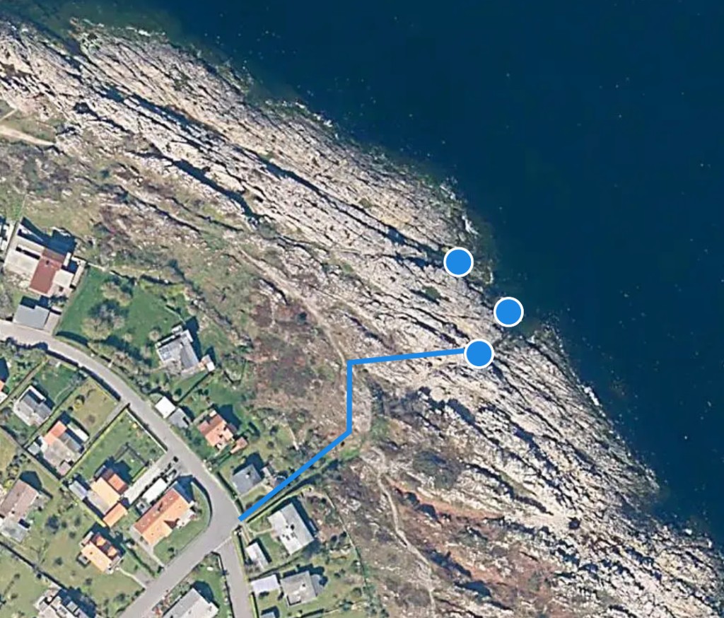 Satellitfoto af Møllers Badekar